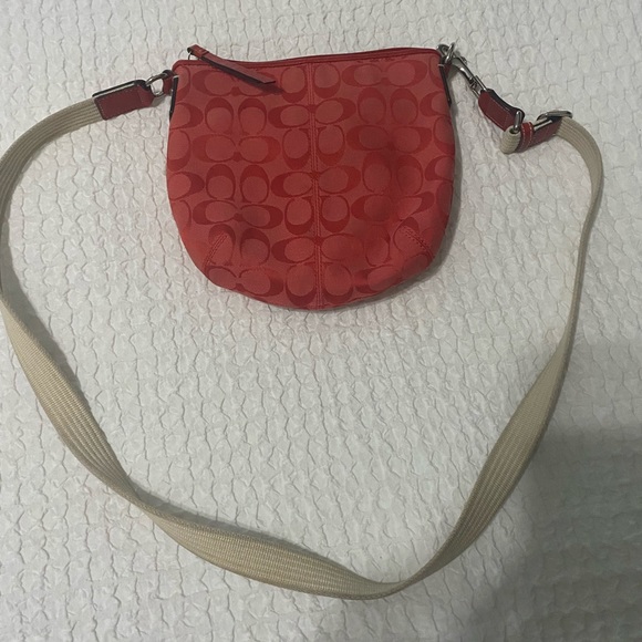 Coach Canvas Crossbody Purse - Picture 2 of 3